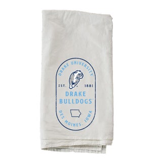 Stamp Poster Drake University Towel